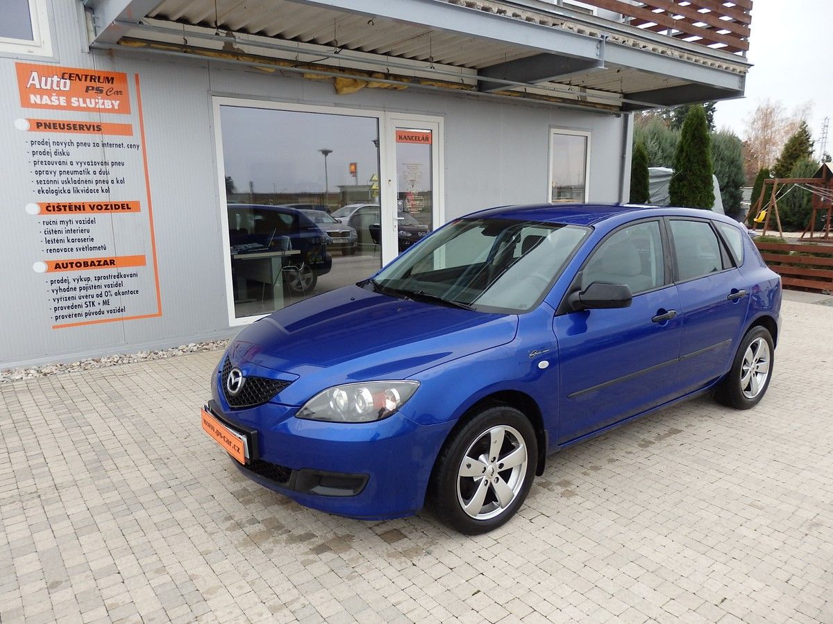 Mazda 3, 1,6 HDi 80kW KLIMA, SERVISKA