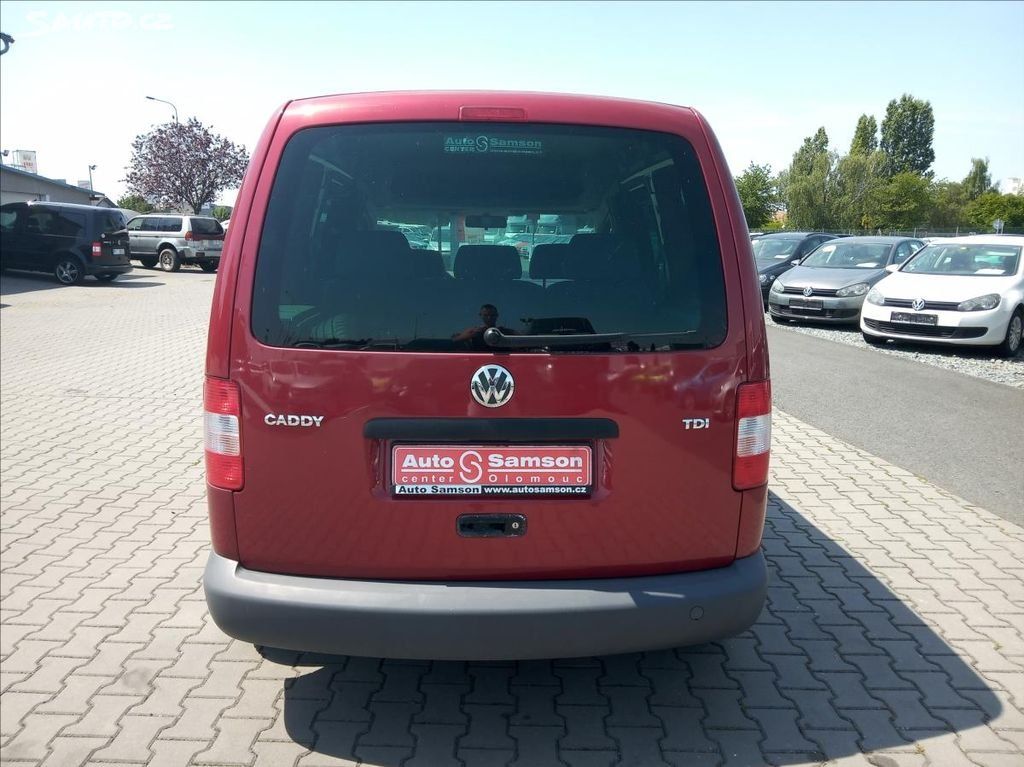 Volkswagen Caddy, 1,9 TDi 77kW 5-MÍST * KLIMA* - fotka 6