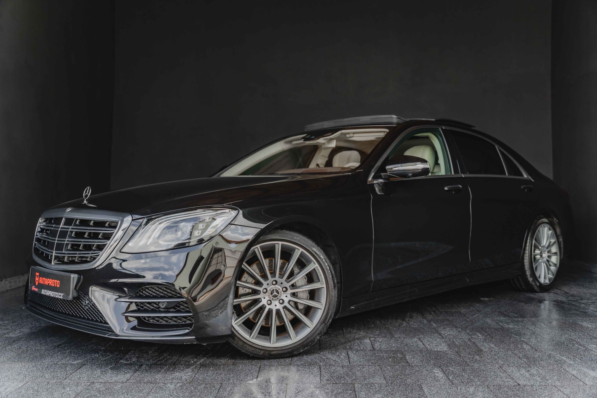 Mercedes-Benz Třídy S, S400d-L-AMG-4M-HUD-NightV-R20