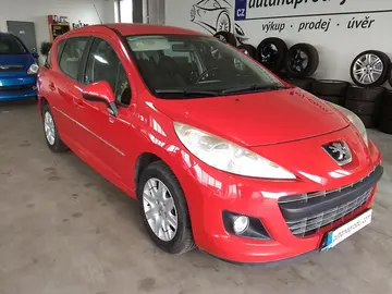 Peugeot 207, 1,4I,55KW,KLIMA,SER.KN,KOUP.ČR