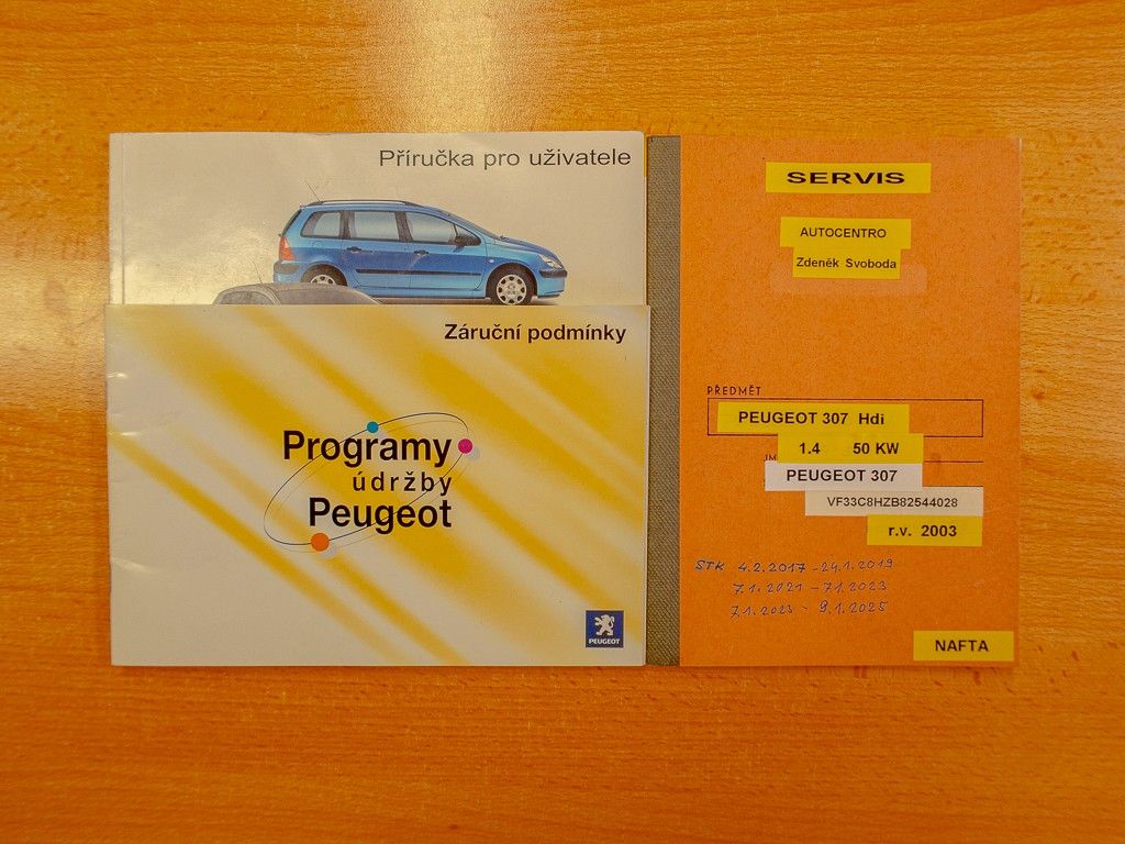 Peugeot 307, ČR 1.4HDI – plný servis - fotka 2