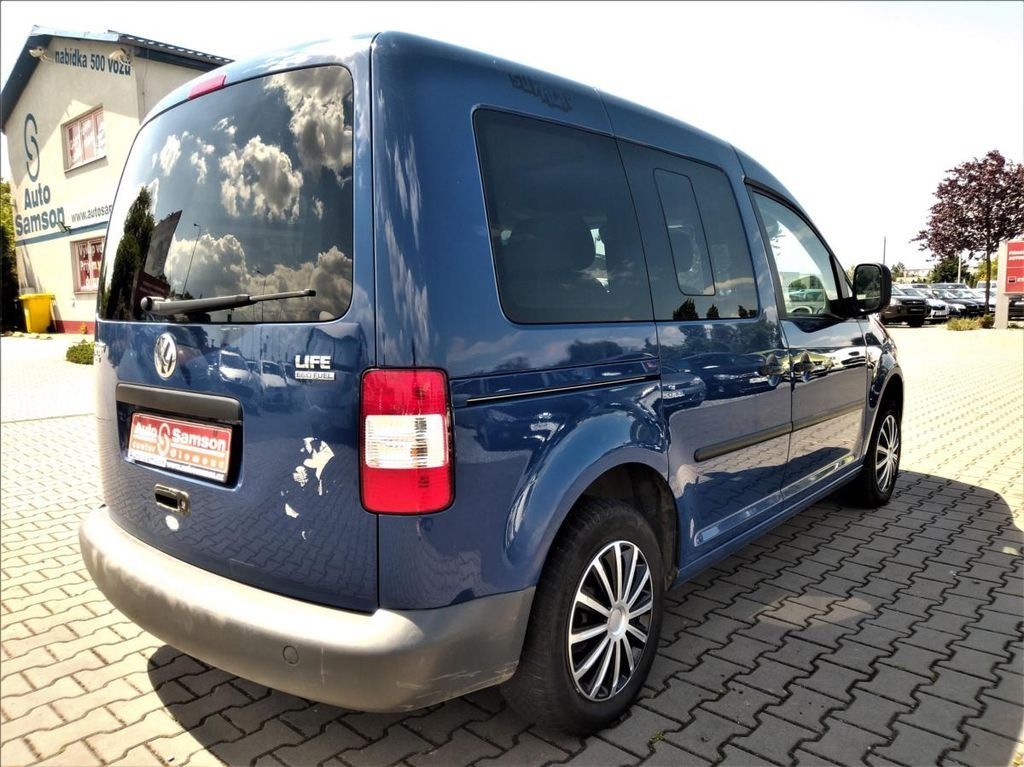 Volkswagen Caddy, 2,0 16V CNG LIFE * KLIMA*ESP* - fotka 5