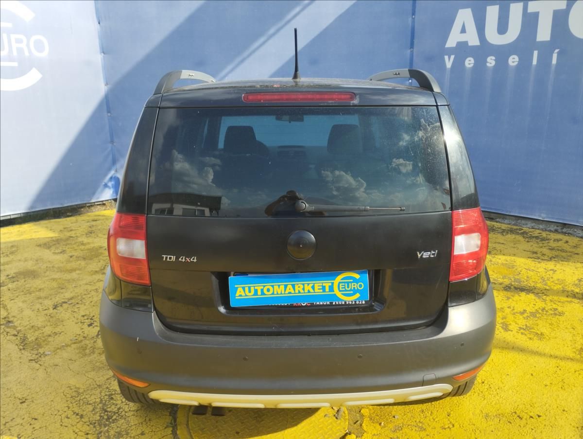 Škoda Yeti, 2,0 TDI 81 kW Active 4x4 - fotka 5