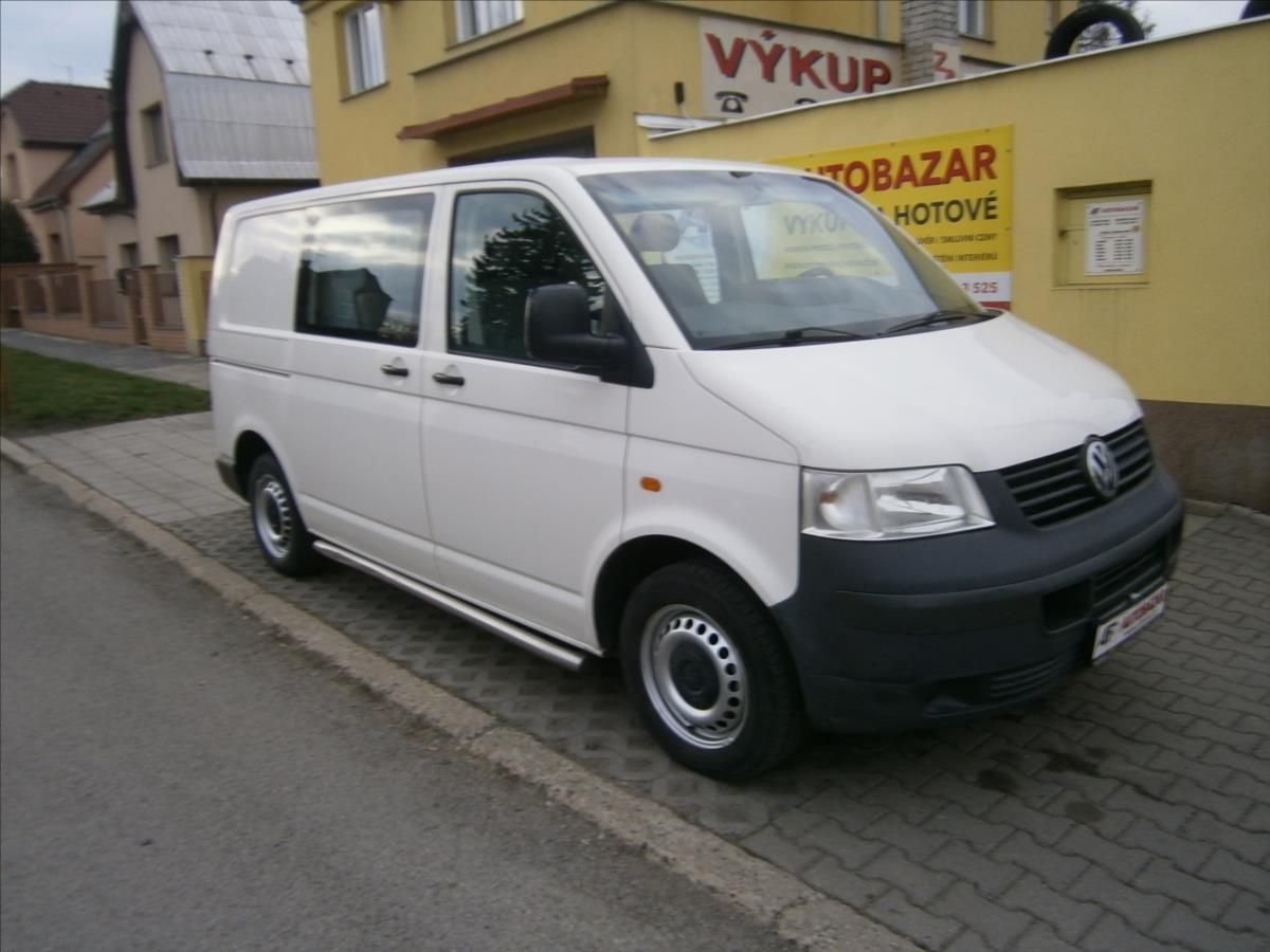 Volkswagen Transporter, 1,9 TDI 5 MÍST BEZ DPF