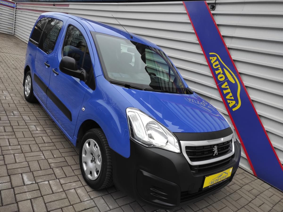 Peugeot Partner Tepee, 1,6 BlueHDi Top KM,ACTIVE,ČR