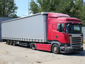 Scania, R450, EURO 6, LOW DECK, RETARD