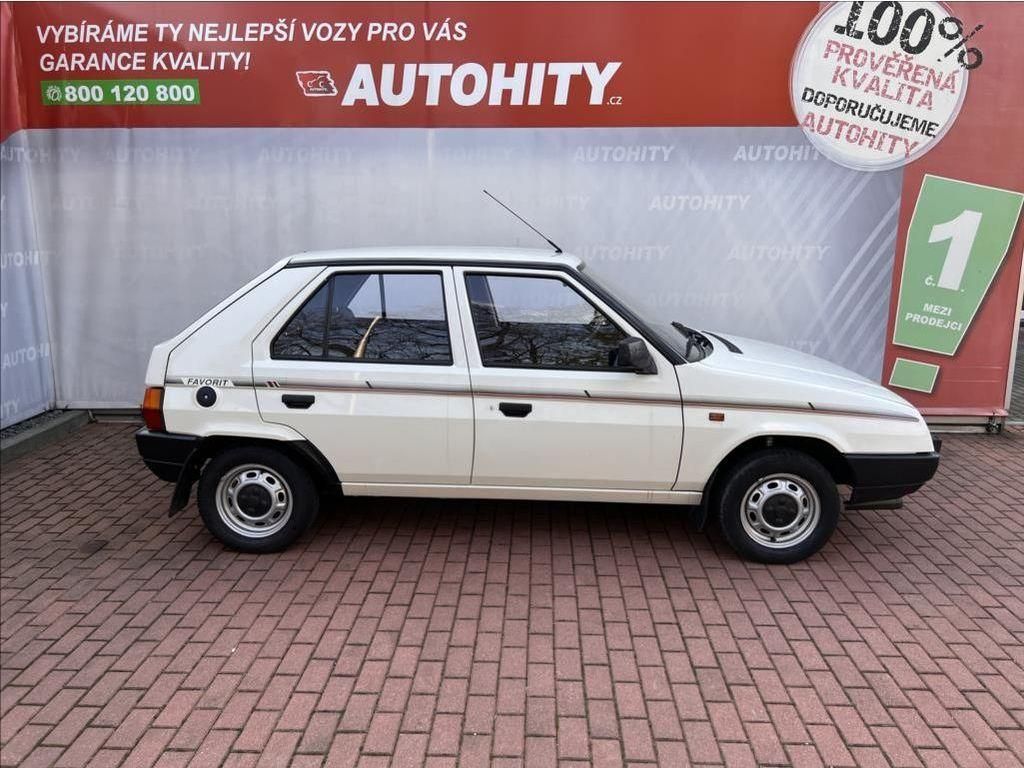 Škoda Favorit, 1.3, ČR,1.M,Original SPZ a TP - fotka 4