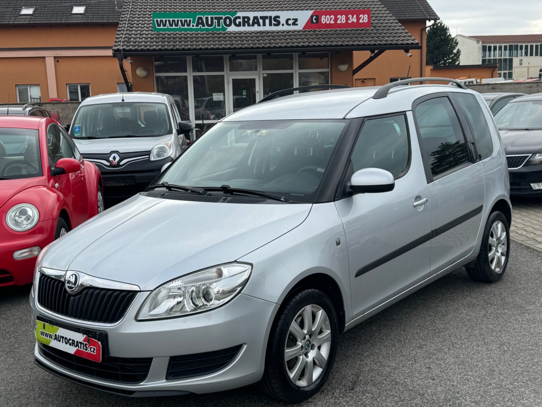 Škoda Roomster, 1.6TDI-77-KLIMATR.PDC.VYHŘ.SED