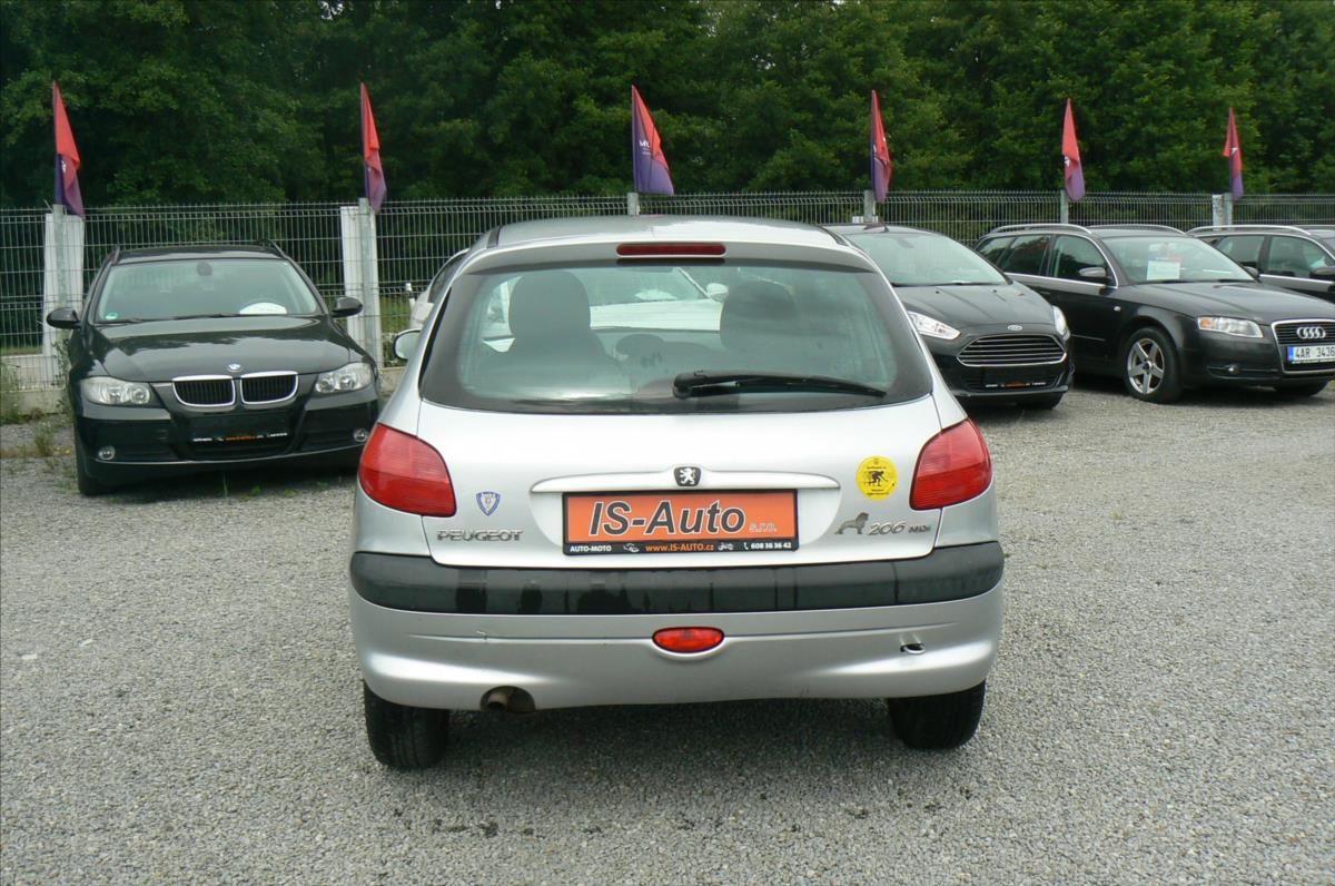 Peugeot 206, 1,4 HDi - fotka 6