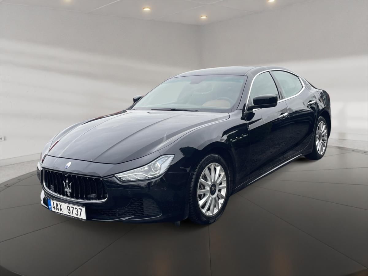 Maserati Ghibli, 3,0 V6 D 202KW ČR - fotka 3