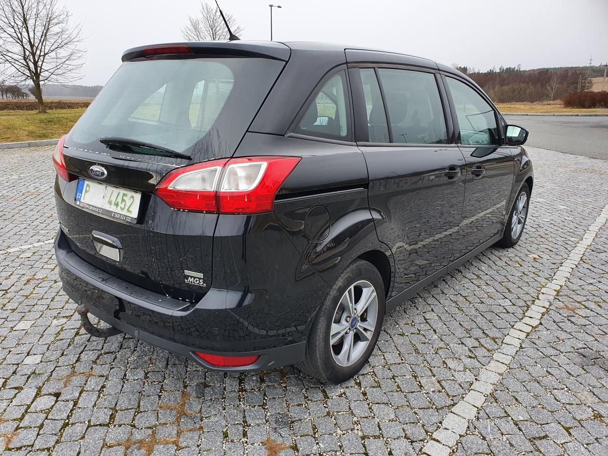Ford Grand C-MAX, 1L 92kw, pěkný stav,  splátky - fotka 6
