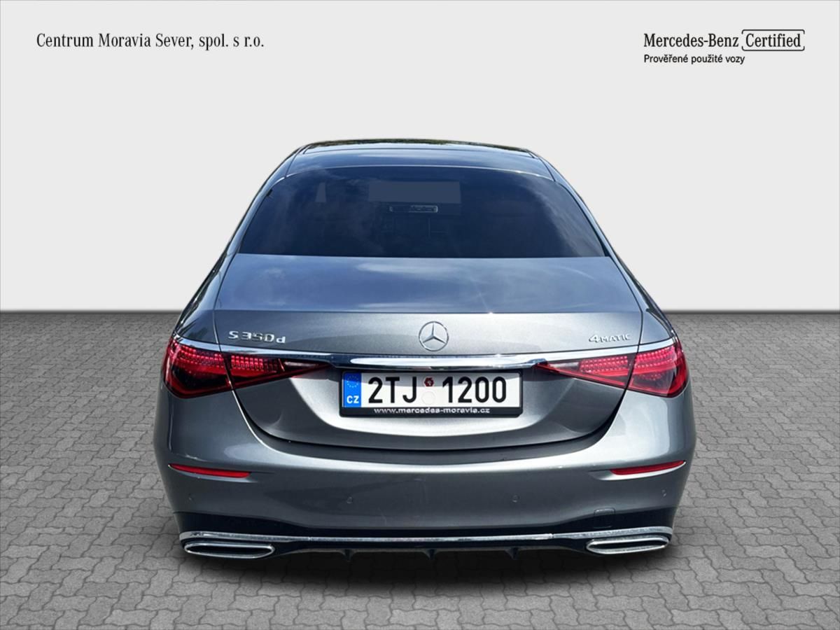 Mercedes-Benz Třídy S, S 350d 4MATIC L - fotka 4