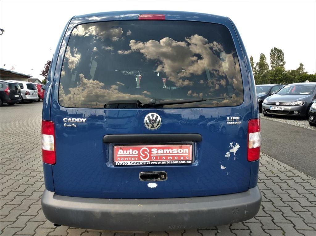 Volkswagen Caddy, 2,0 16V CNG LIFE * KLIMA*ESP* - fotka 6