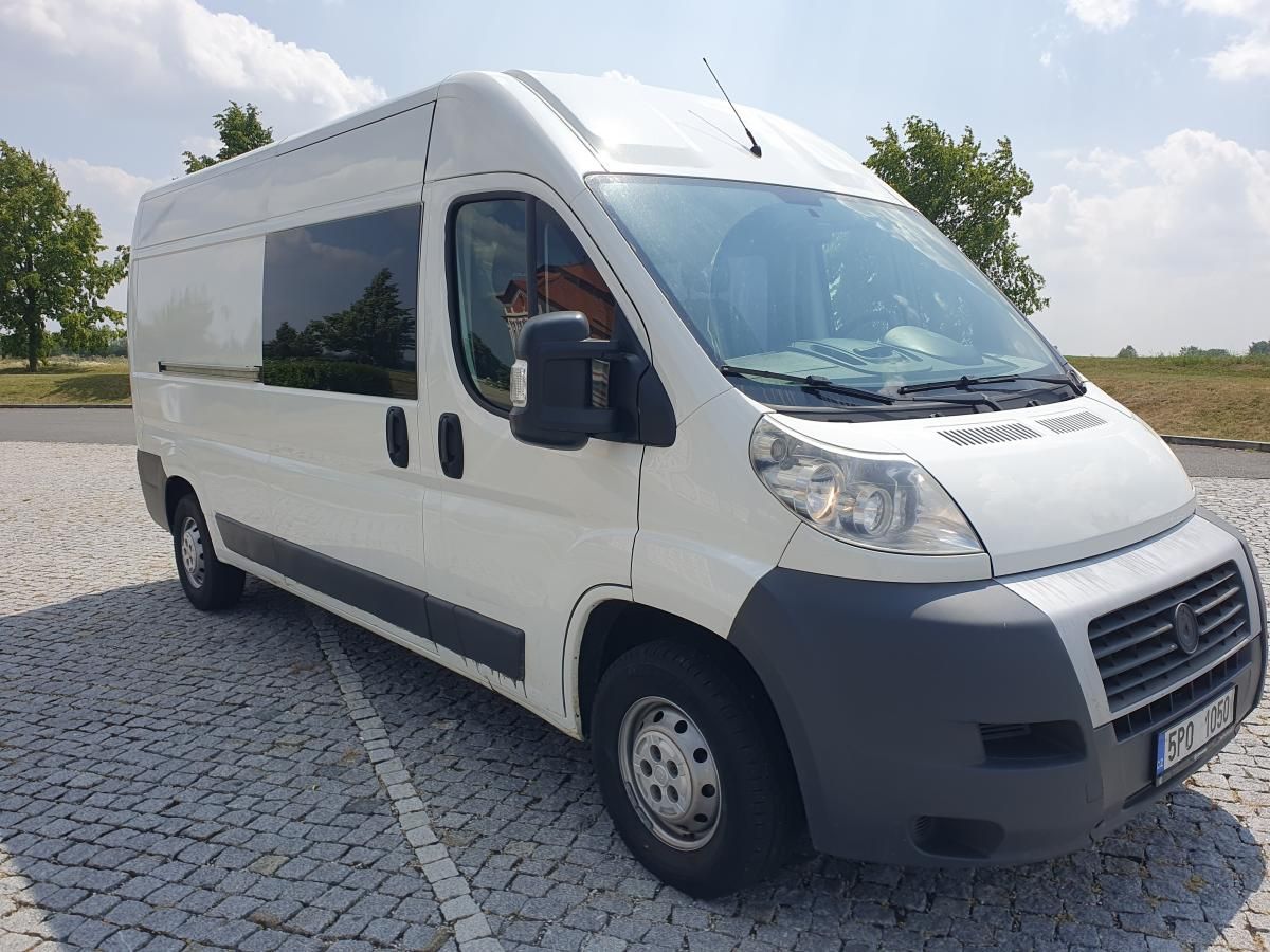 Fiat Ducato, L3H2, 2.3- 120, 6 míst,  DPH - fotka 4