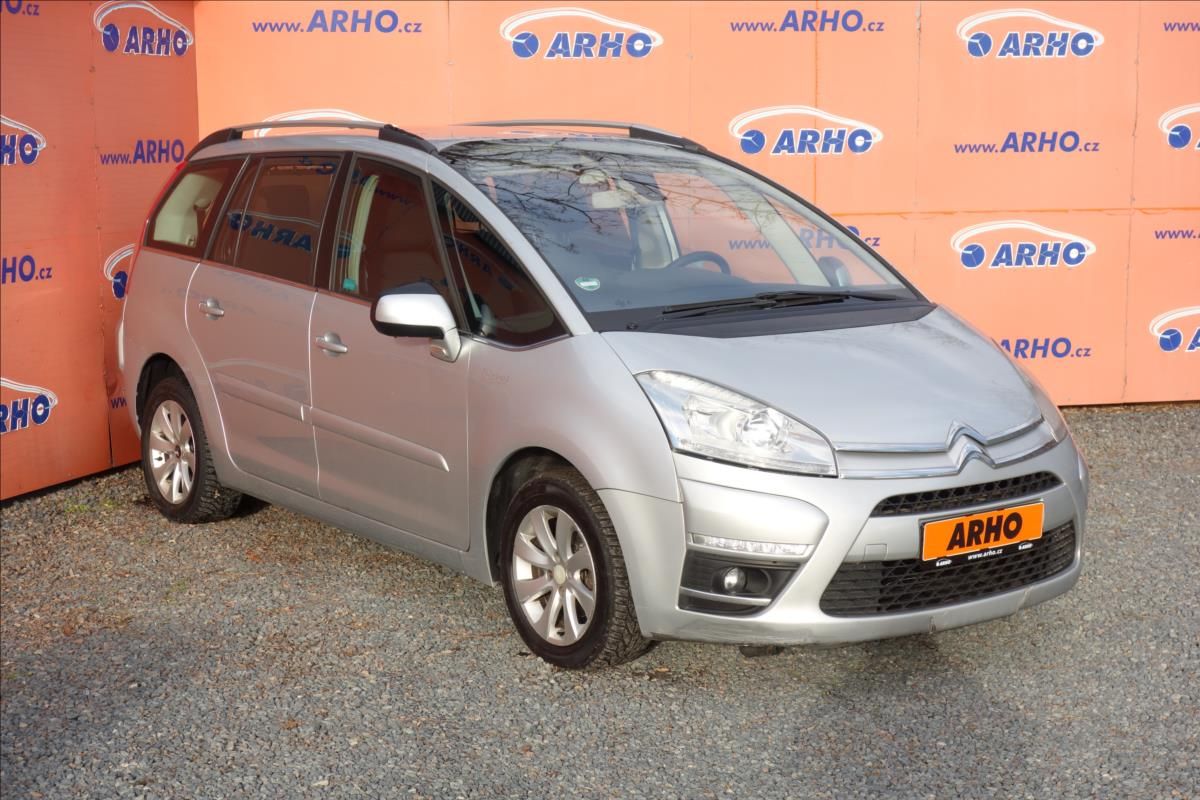 Citroën Grand C4 Picasso, 1,6 HDi 82KW,ČR,1 MAJ.,7 MÍST.