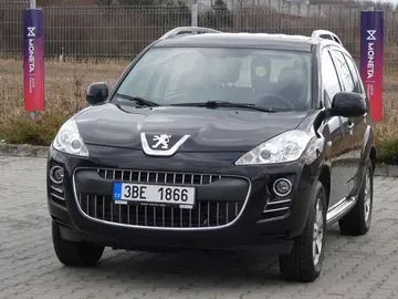 Peugeot 4007, 2.2 HDI polokůže, 4x4, 7 míst