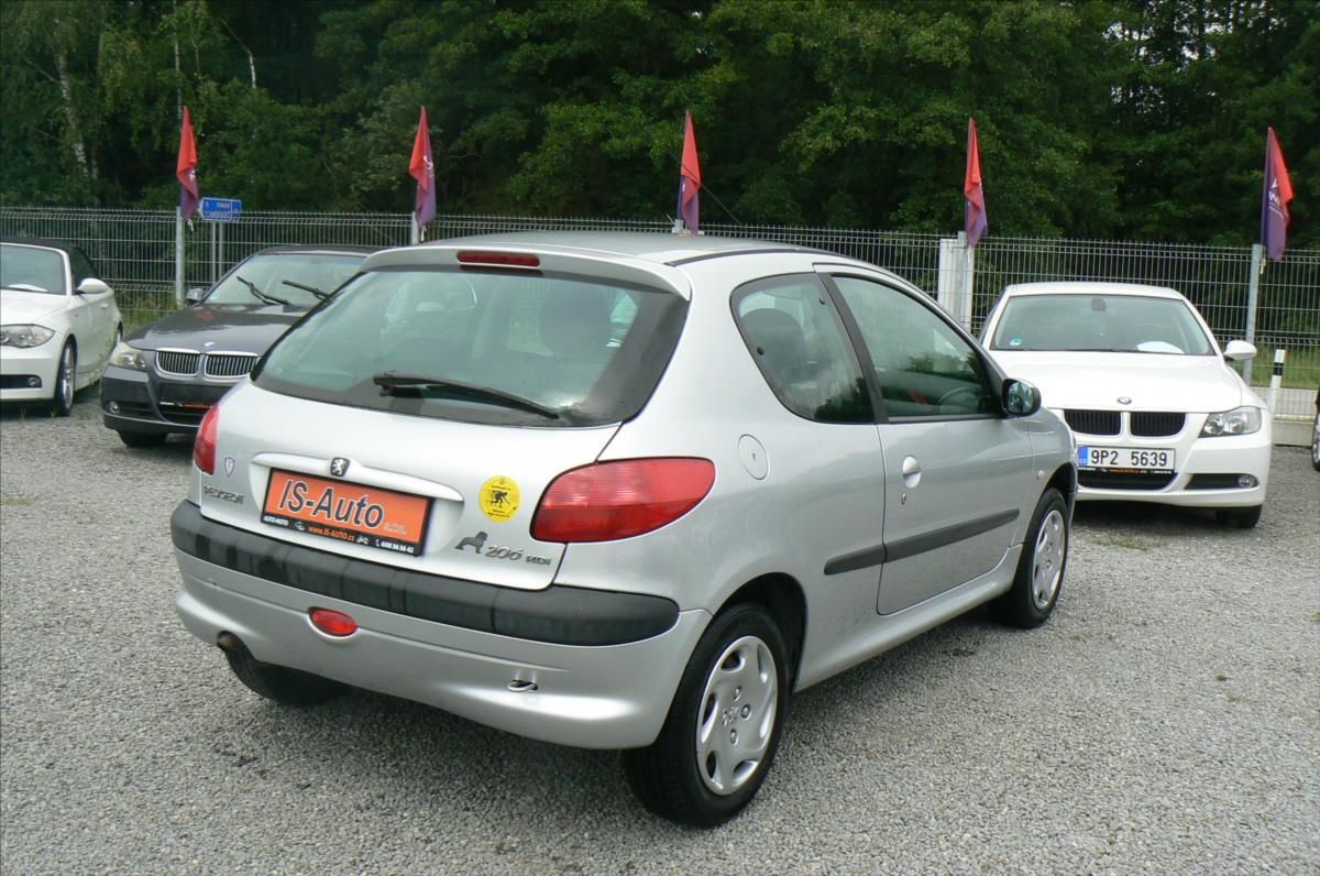 Peugeot 206, 1,4 HDi - fotka 5