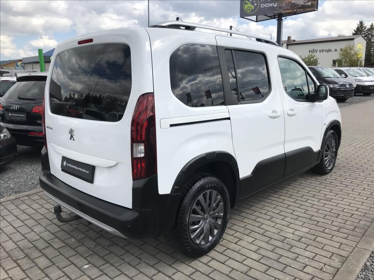 Peugeot Rifter, 1,5 ALLURE  BlueHDi 100 S&S - fotka 6