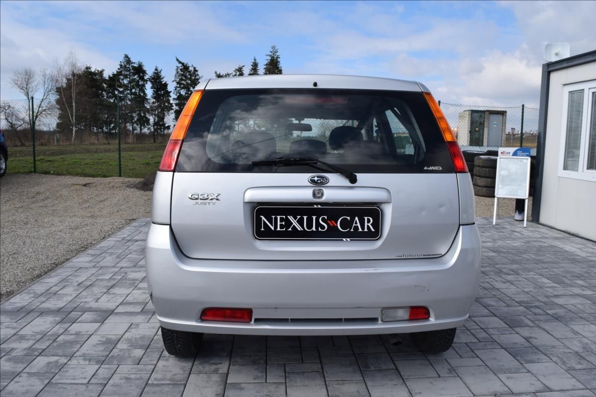 Subaru Justy, 1,3 G3X 4X4 KLIMA NOVÁ SPOJKA - fotka 5