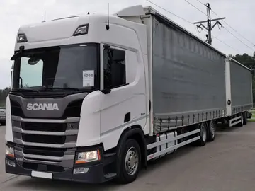 Scania, R450 EURO 6 + WECON PC 141m3