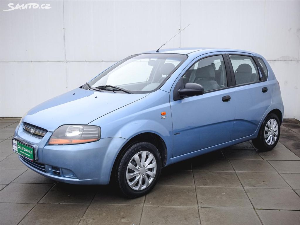 Chevrolet Kalos, 1,2 i LPG Klimatizace Serviska