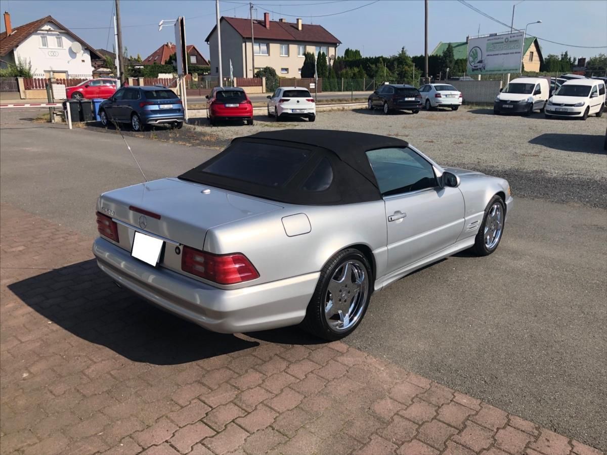 Mercedes-Benz SL, 5,0 500 Silver Arrow Edition - fotka 3