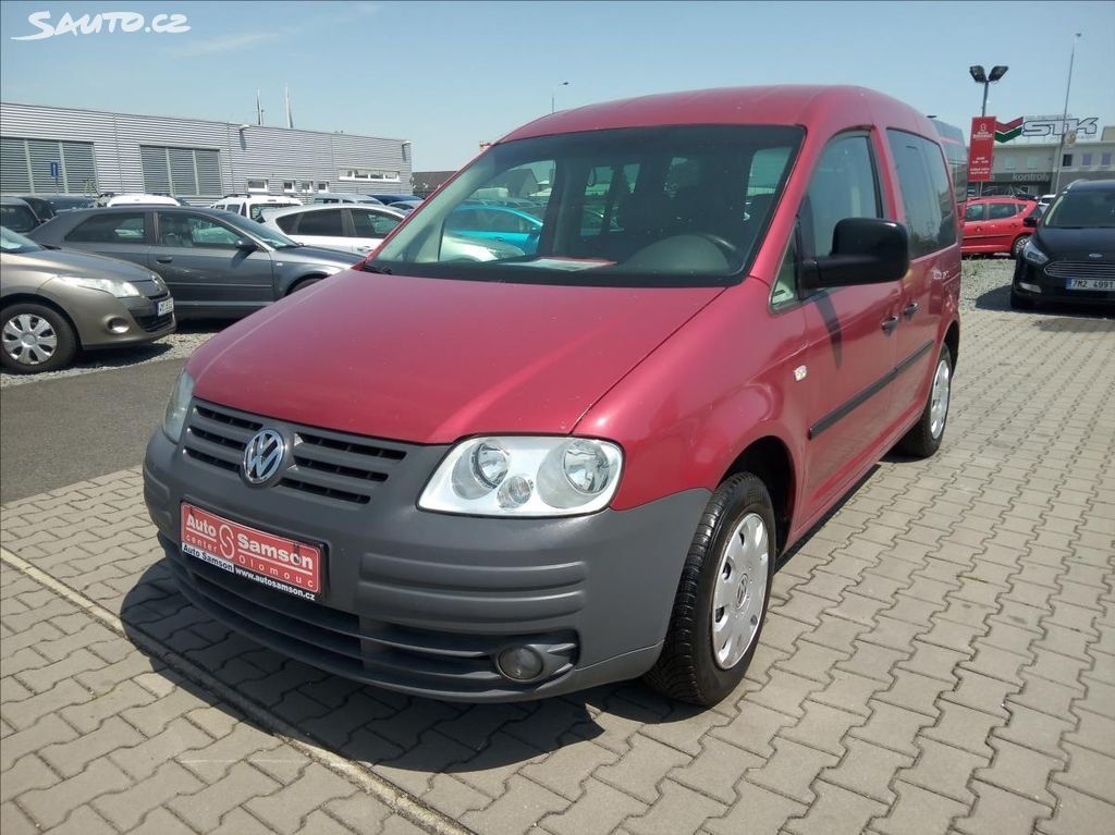 Volkswagen Caddy, 1,9 TDi 77kW 5-MÍST * KLIMA*
