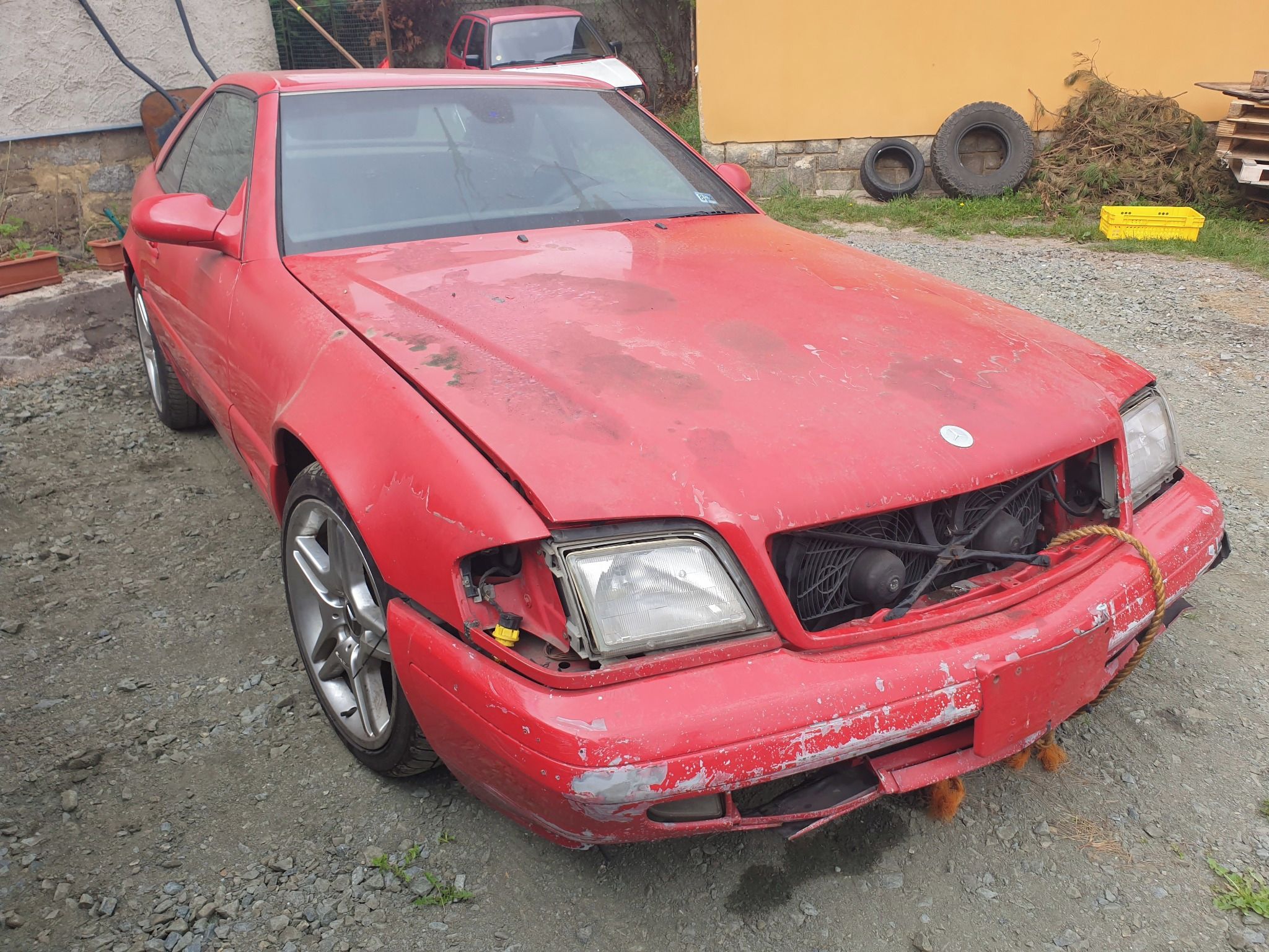 Mercedes-Benz SL, 500 na opravu nebo na n.d.1998 - fotka 3