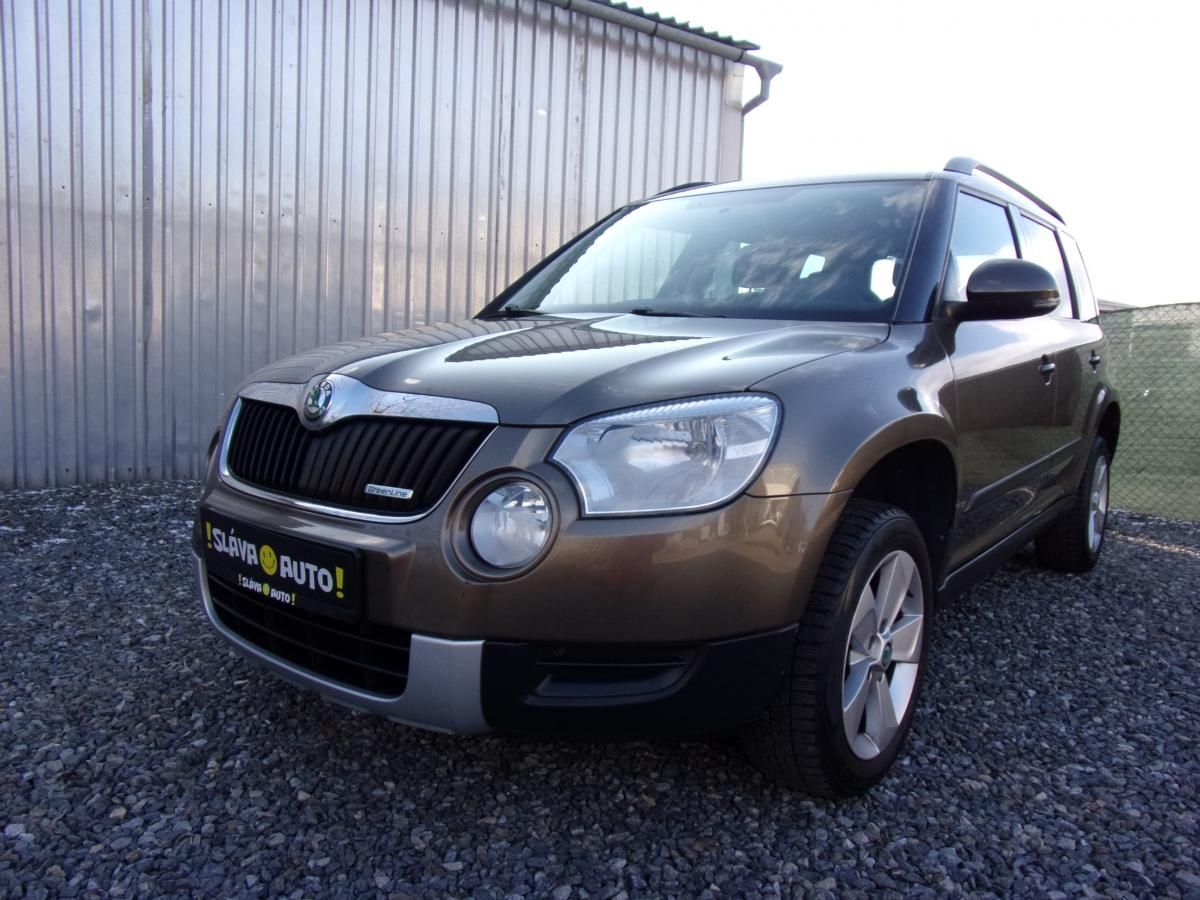 Škoda Yeti, 1.6 TDi 77kW GREENLINE@PĚKNÁ@
