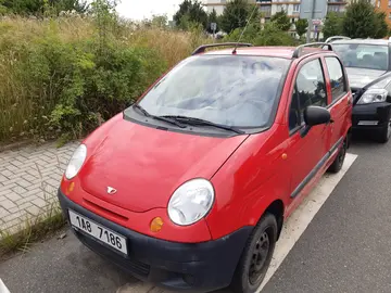 Daewoo Matiz, 0.8l, 38kW, velmi nízký nájezd