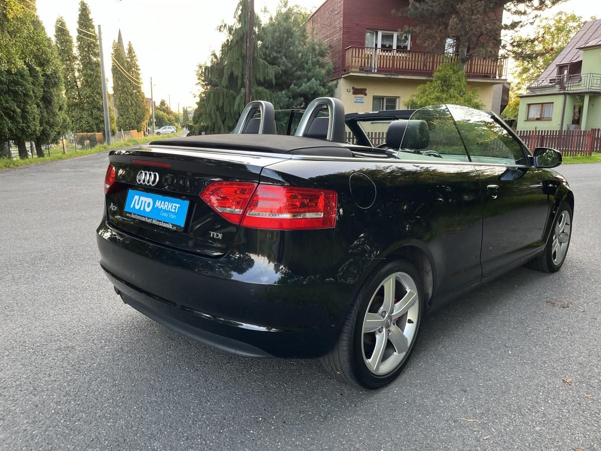 Audi A3, Cabrio 1,6 TDi 77kw 3x S-line - fotka 5