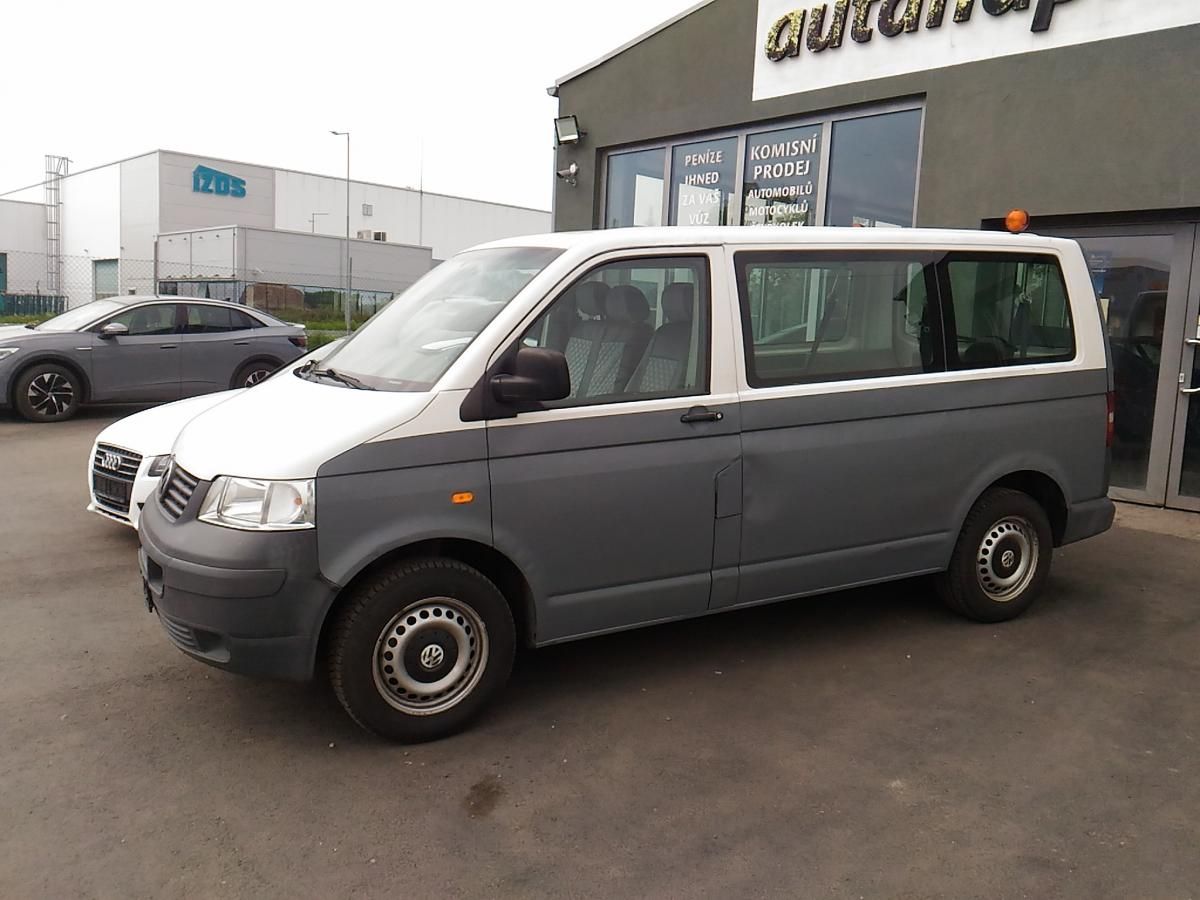 Volkswagen Transporter, 1,9TDI,62KW,9MÍST,TAŽNÝ SER.KN - fotka 4