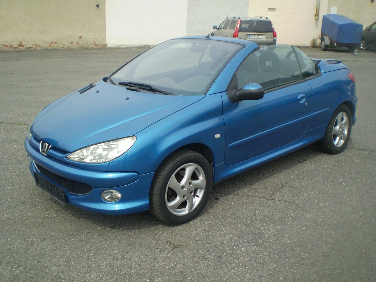 Peugeot 206, 1,6 CC-1.6-80kW-KABRIOLET-SERV
