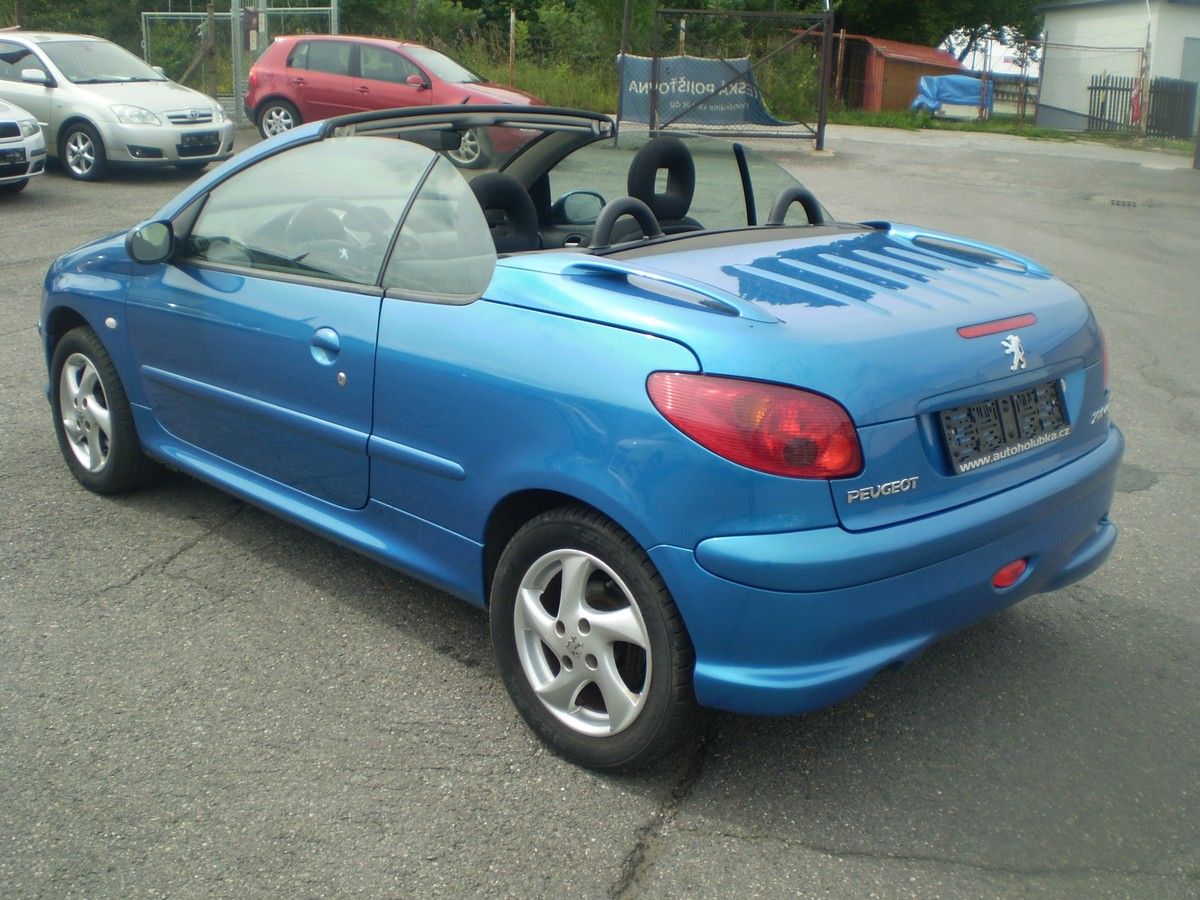 Peugeot 206, 1,6 CC-1.6-80kW-KABRIOLET-SERV - fotka 3