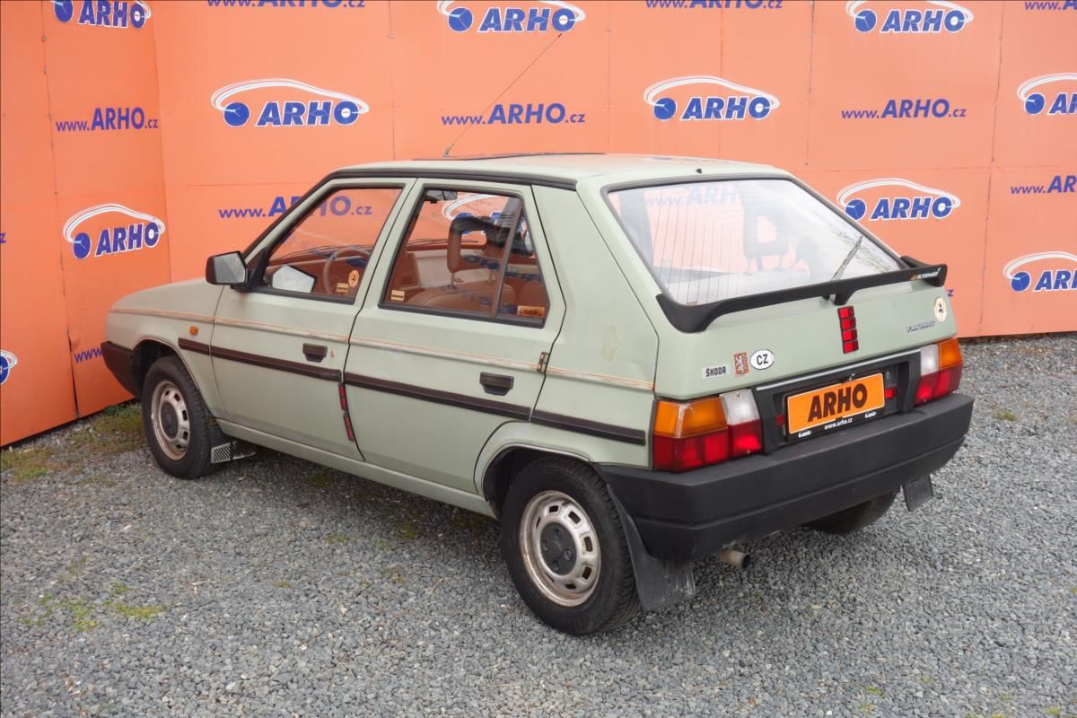 Škoda Favorit, 1,3 KOUPENO NOVÉ V ČR, 1 MAJ. - fotka 5