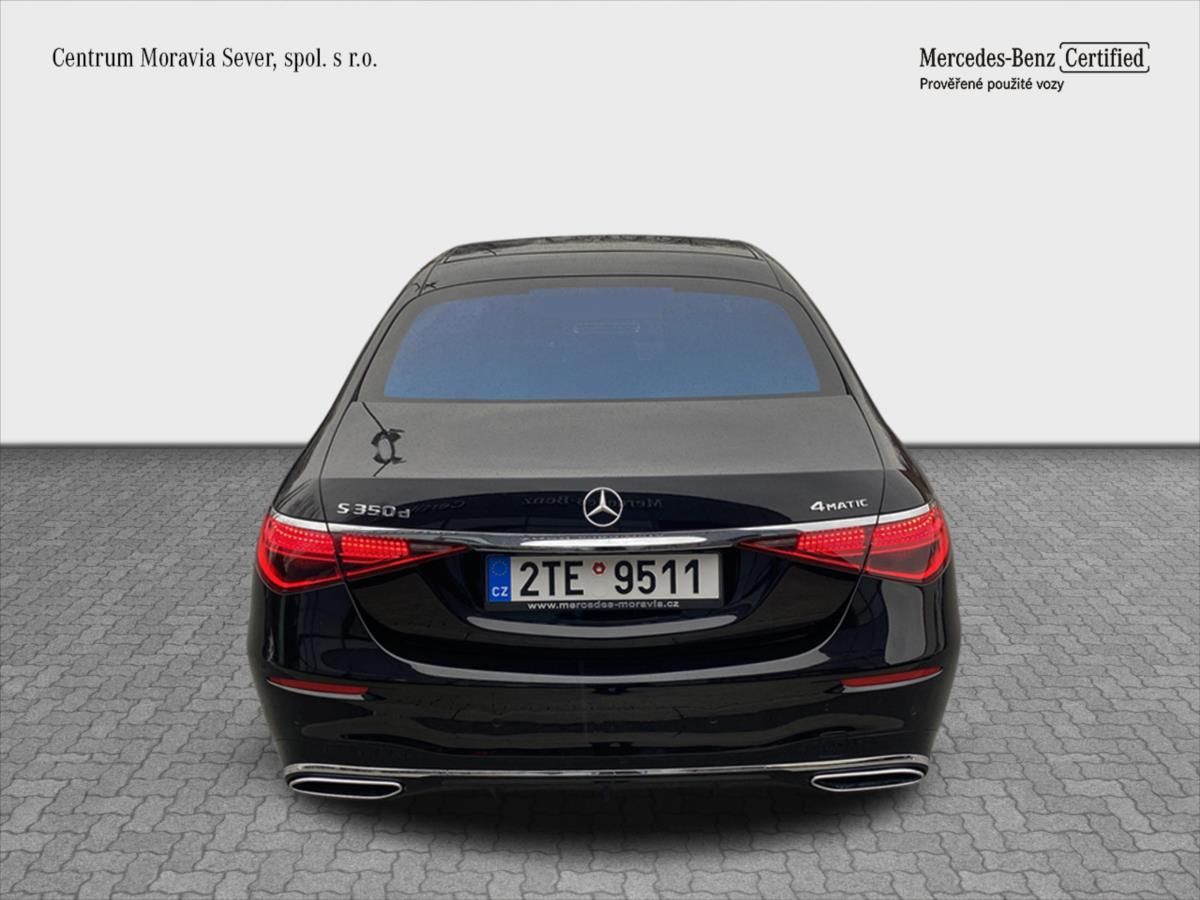 Mercedes-Benz Třídy S, S 350d 4MATIC L - fotka 4