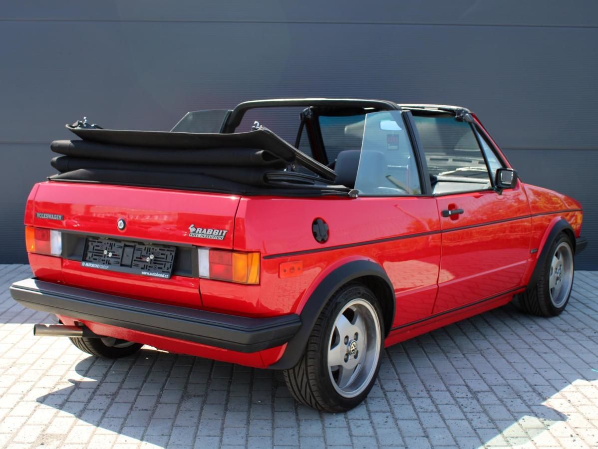 Volkswagen Golf, Rabbit Convertible 1.6 i 81kW - fotka 2