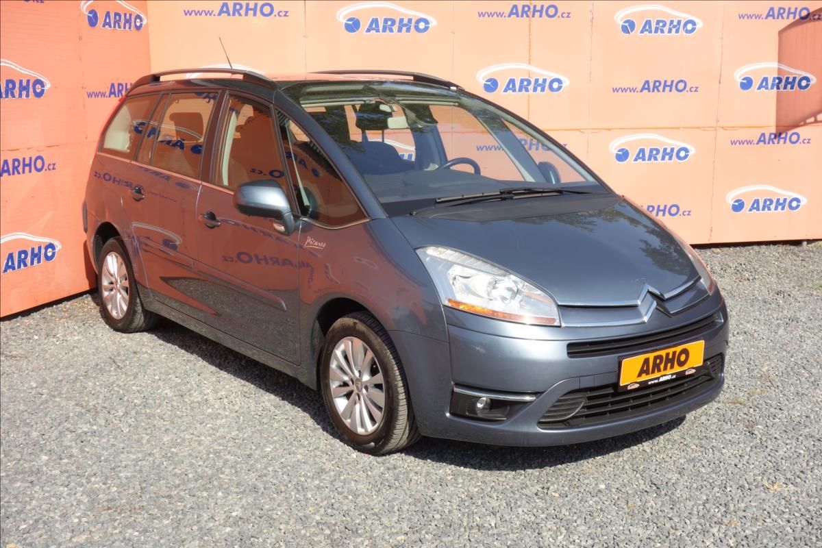 Citroën Grand C4 Picasso, 1,6 HDi, ČR, 1 MAJ., 7 MÍST.