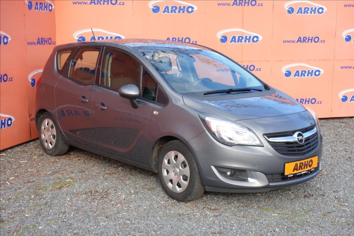 Opel Meriva, 1,4 i 74KW,ČR,1 MAJ.,SERV.KN.