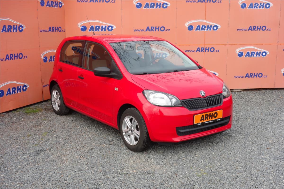 Škoda Citigo, 1,0 i, ČR, 2 MAJITEL, ACTIVE.