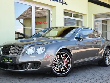 Bentley Continental GT, SPEED 6.0 W12 602PS AIR MASÁŽ