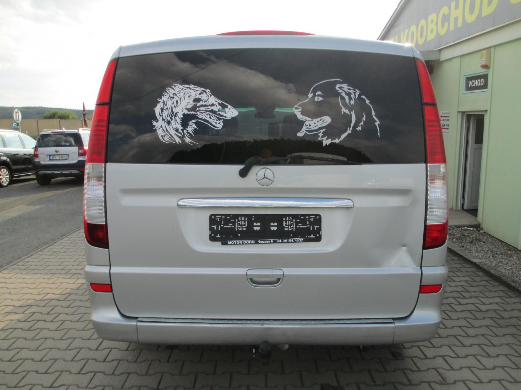 Mercedes-Benz Viano, 2,2CDi,110kW,KLIMA,KŮŽE,LONG - fotka 4