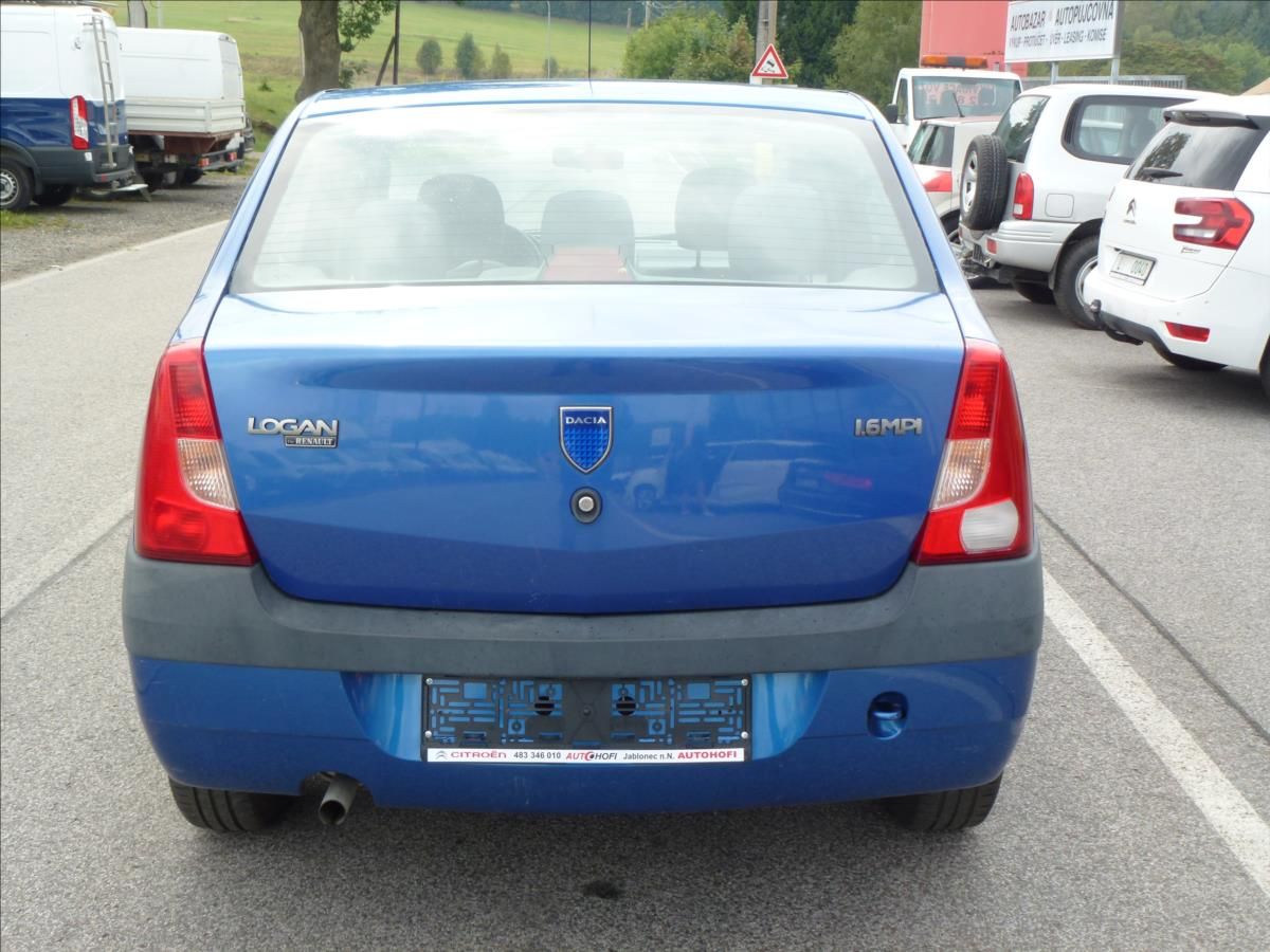 Dacia Logan, 1,6 MPI Klimatizace funkční - fotka 6