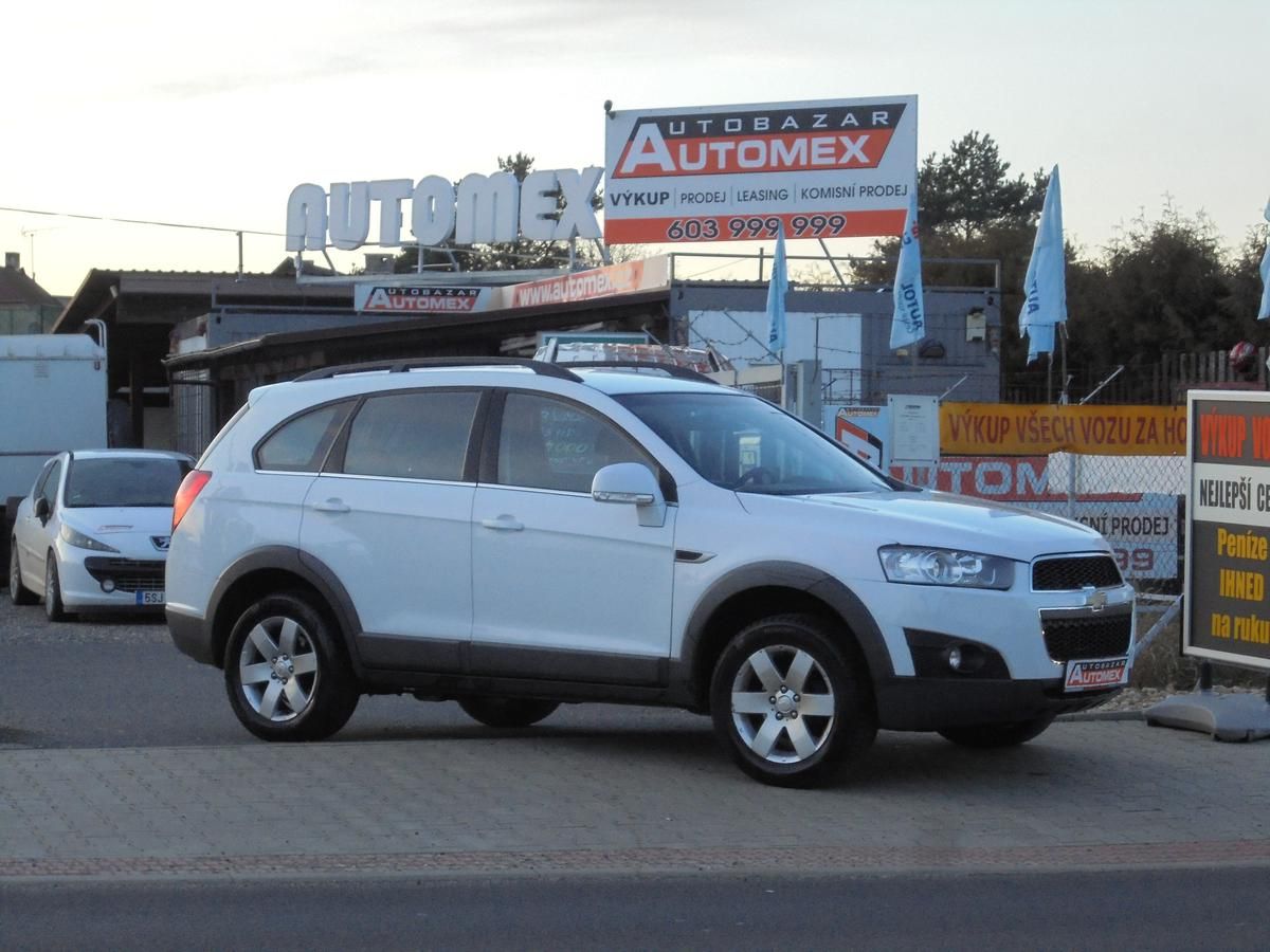 Chevrolet Captiva, 2.4i- ČR- 2. MAJITEL- SERVISKA