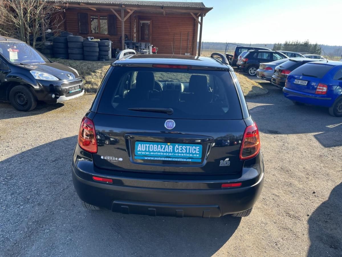 Fiat Sedici, 1.6 16V 4x4 UZÁVĚRKA - fotka 5