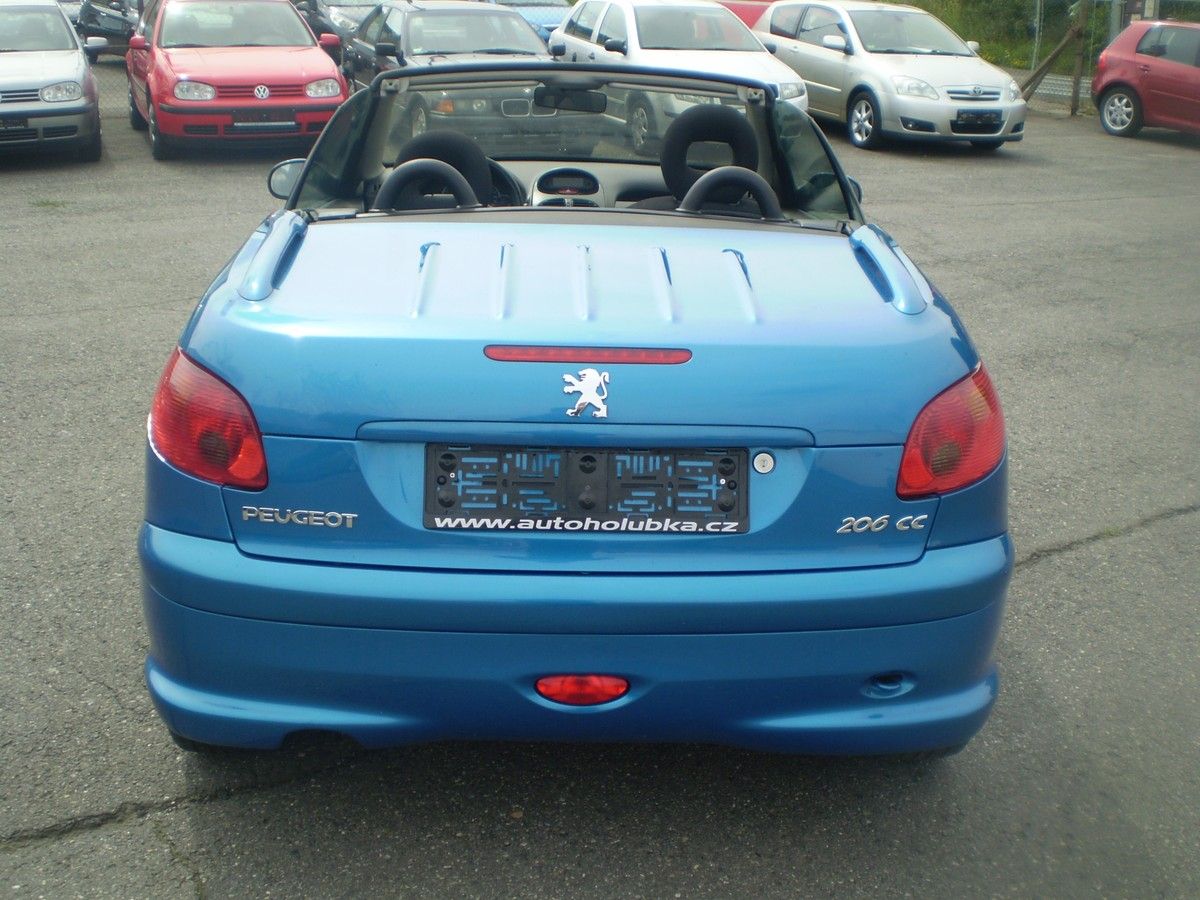 Peugeot 206, 1,6 CC-1.6-80kW-KABRIOLET-SERV - fotka 4