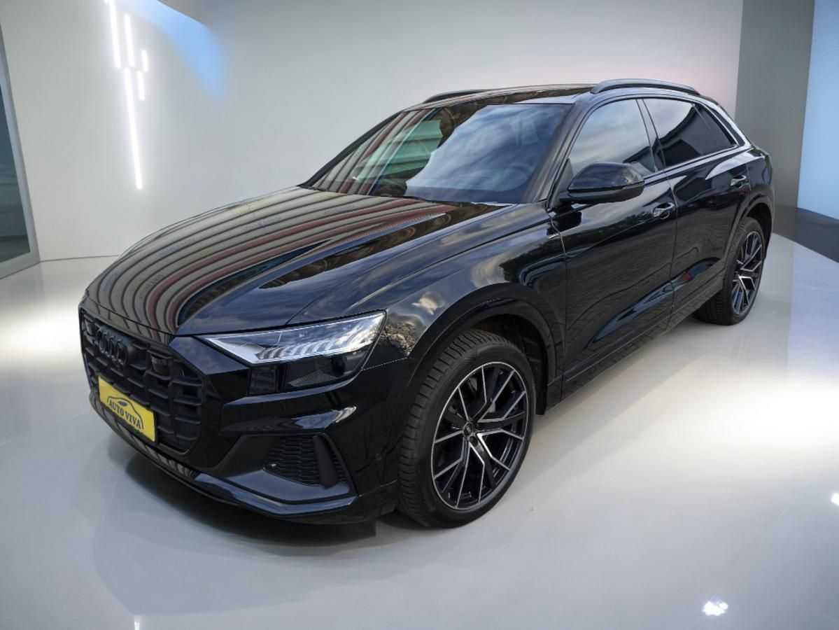 Audi Q8, 3,0TDi BLACK,Masáž,2x S-line