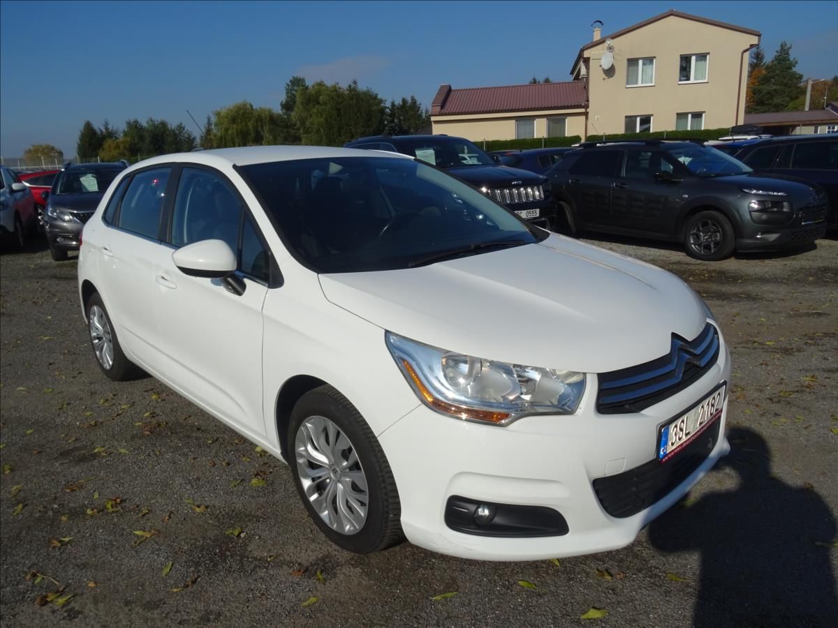 Citroën C4, 1,6 HDi klima,serviska,ČR,DPH