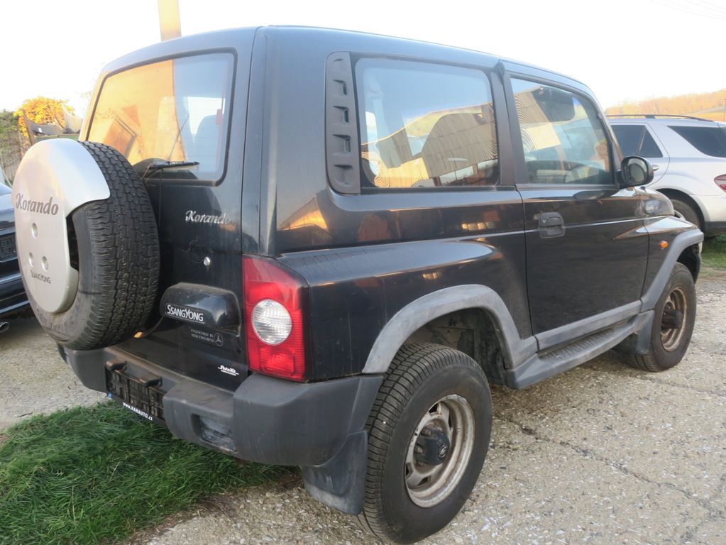 Ssangyong Korando 2000 iš Čekijos