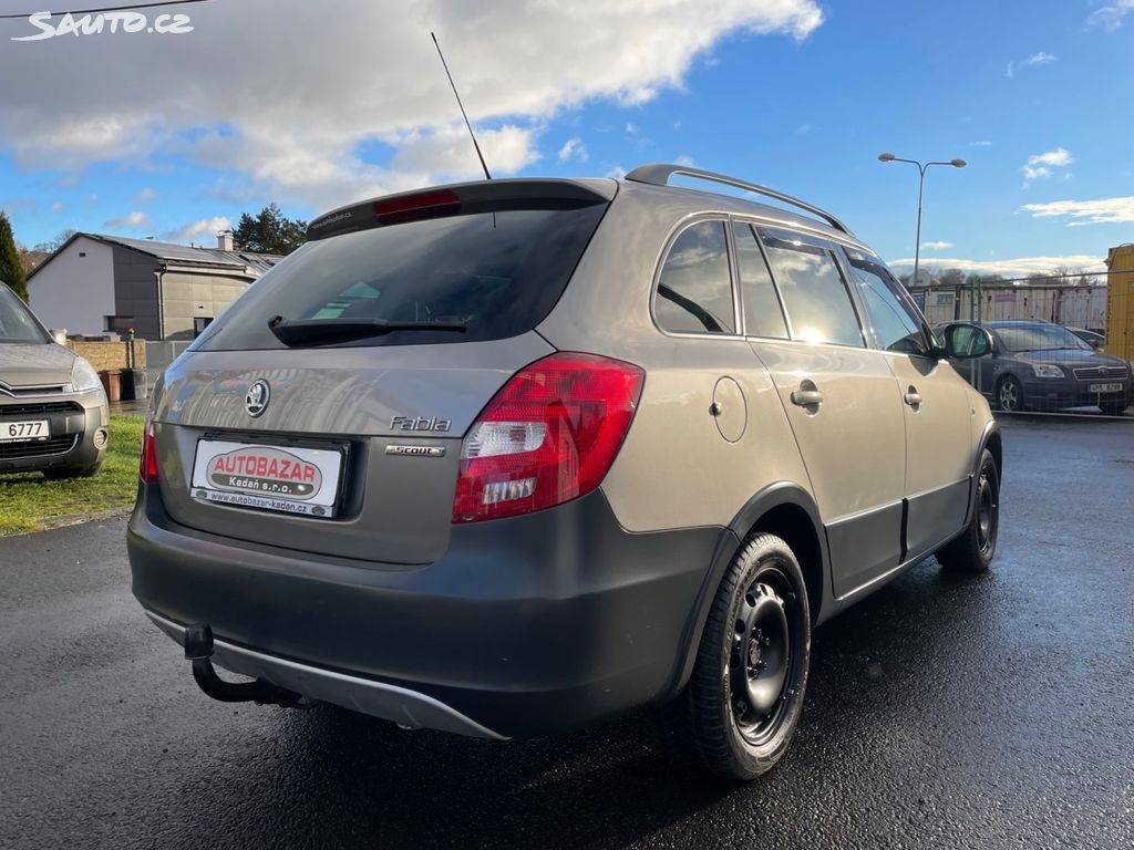 Škoda Fabia, 1,6 TDi 77kW, SCOUT, SERVISKA